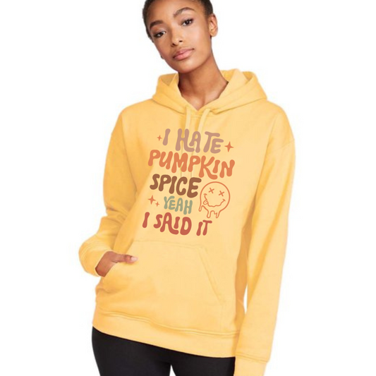 I Hate Pumpkin Spice Hoodie