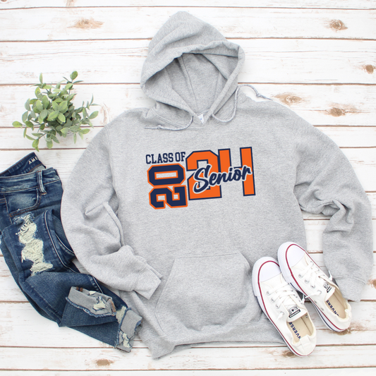 Class of 2024 Unisex Hooded Sweatshirt