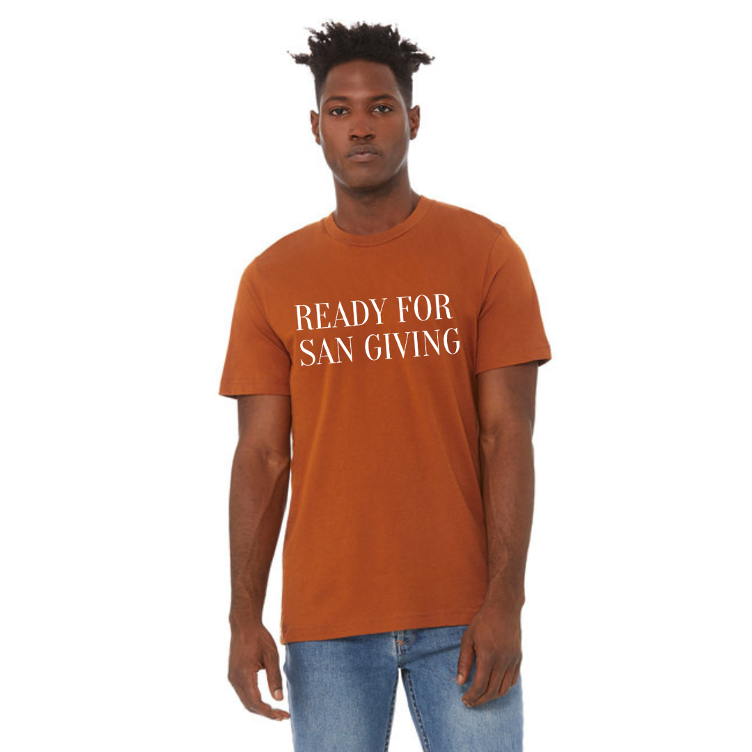 Ready for San Giving Autumn Orange T-Shirt